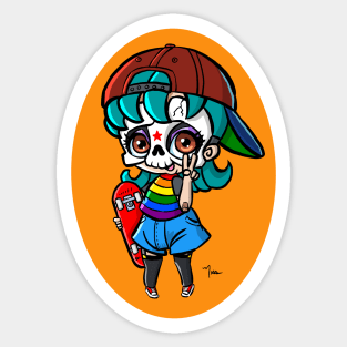 Pride Skater Sticker